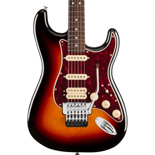 Fender Player II Modified Stratocaster® HSS Floyd Rose® Electric Guitar Rosewood Fingerboard - 3-Color Sunburst