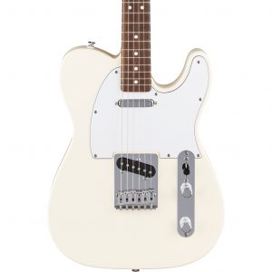 Fender Standard Telecaster® Electric Guitar Indian Laurel Fingerboard - Olympic White