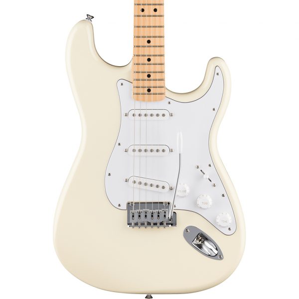 Fender Standard Stratocaster® Electric Guitar Maple Fingerboard - Olympic White - Image 4