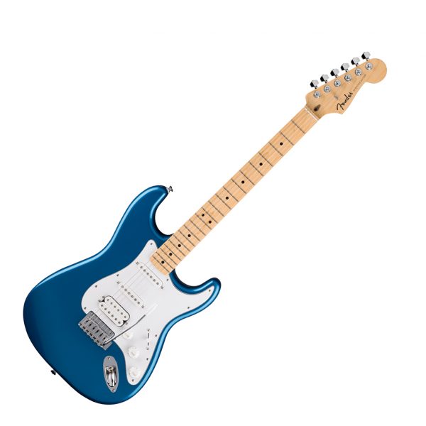 Fender Standard Stratocaster® HSS Electric Guitar Maple Fingerboard - Aqua Marine Metallic - Image 2