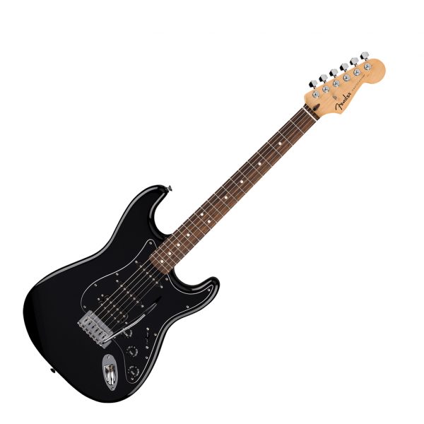 Fender Standard Stratocaster® HSS Electric Guitar Indian Laurel Fingerboard - Black - Image 2