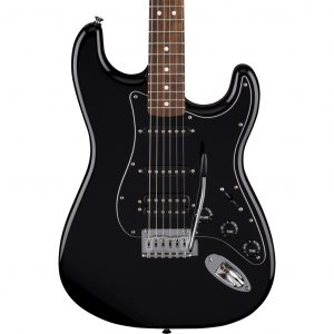 Fender Standard Stratocaster® HSS Electric Guitar Indian Laurel Fingerboard - Black