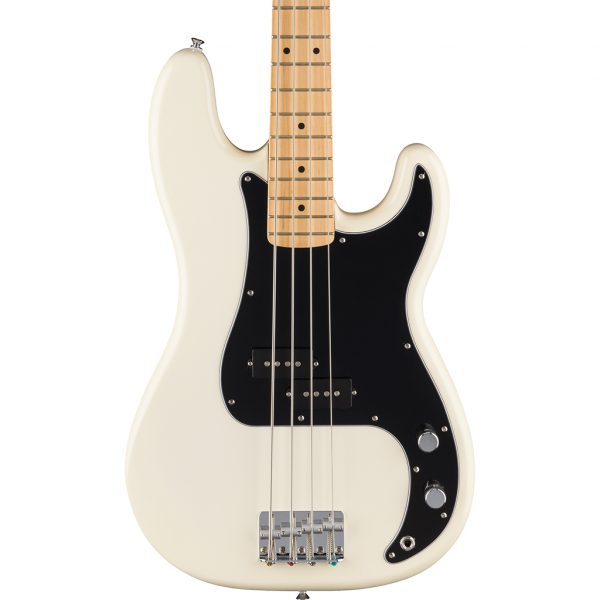 Fender Standard Precision Bass® Bass Guitar Maple Fingerboard - Olympic White - Image 4