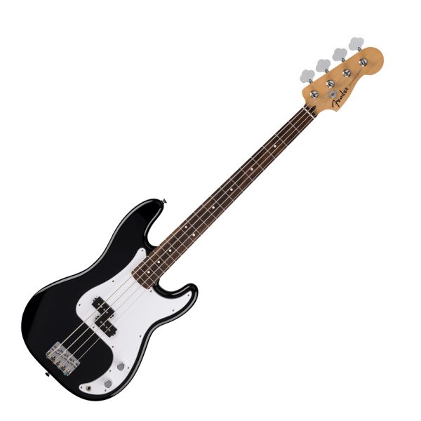 Fender Standard Precision Bass® Bass Guitar Indian Laurel Fingerboard - Black - Image 2