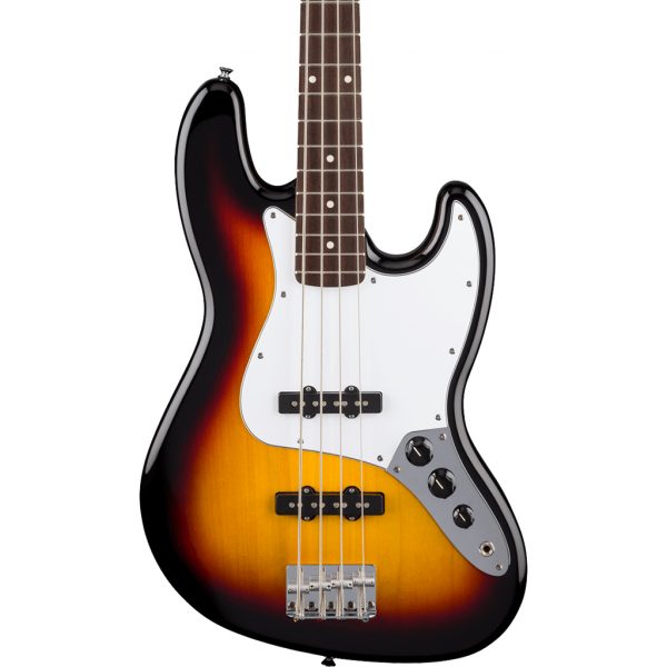 Fender Standard Jazz Bass® Bass Guitar Indian Laurel Fingerboard - 3-Color Sunburst