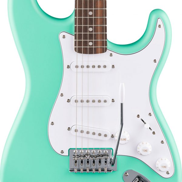 Squier Debut Collection™ Stratocaster® Electric Guitar - Sea Foam Green - Image 4