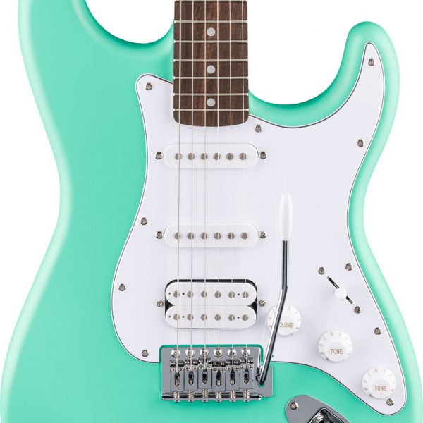 Squier Debut Collection™ Stratocaster® HSS Electric Guitar - Sea Foam Green - Image 4