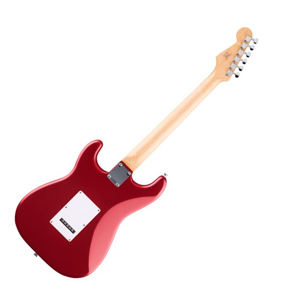 Squier Debut Collection™ Stratocaster® HSS Electric Guitar - Dakota Red - Image 3