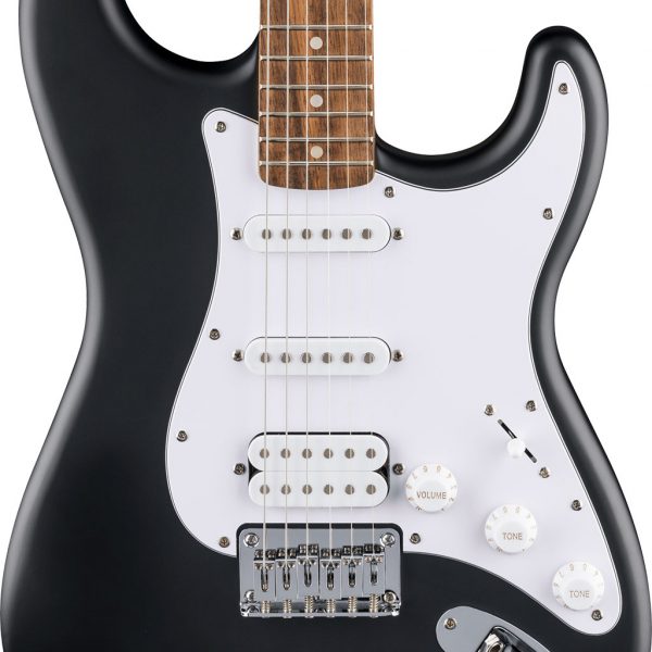 Squier Debut Collection™ Stratocaster® HT HSS Electric Guitar - Black - Image 4