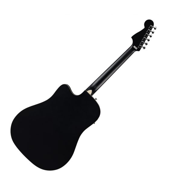Fender California Debut Redondo™ CE Acoustic Guitar - Black - Image 3