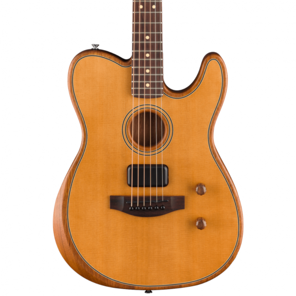 Fender Acoustasonic Standard Telecaster Acoustic-electric Guitar - Aged Natural