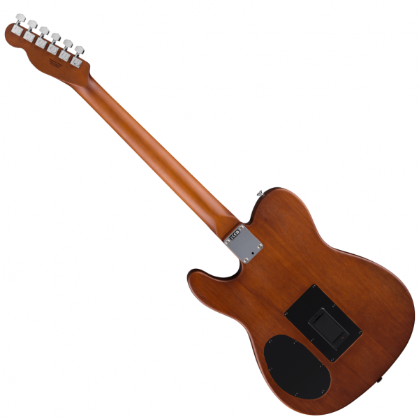 Fender Acoustasonic Standard Telecaster Acoustic-electric Guitar - Honey Burst - Image 3