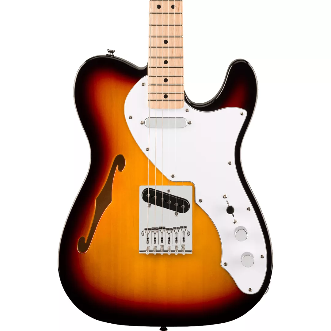Squier Affinity Series® Telecaster® Thinline Electric Guitar - 3-Color Sunburst