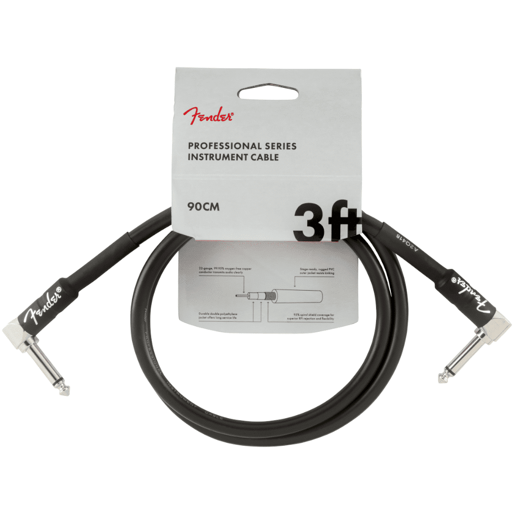 Fender® Professional Series Instrument Cable - 3' (90cm)