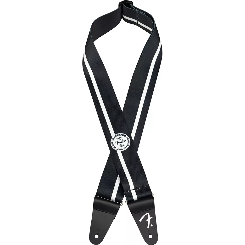 Fender 70th Anniversary Poly Strap - Black