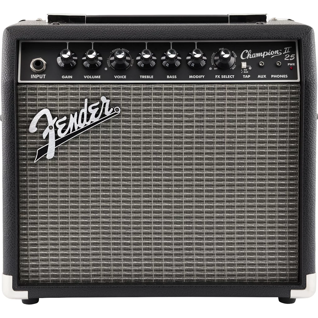 Fender Champion™ II 25 Guitar Amplifier - Black