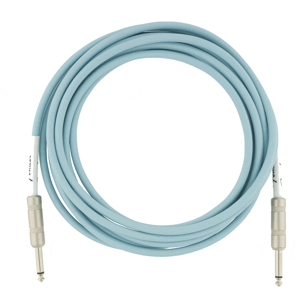 Fender Original Series Instrument Cable - 5.5m - Daphne Blue