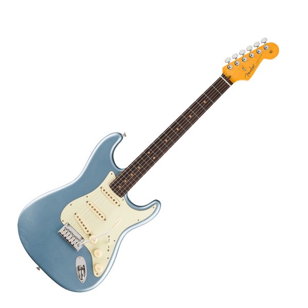 American Ultra Luxe Vintage '60s Stratocaster®, Rosewood Fingerboard, Ice Blue Metallic - Image 2