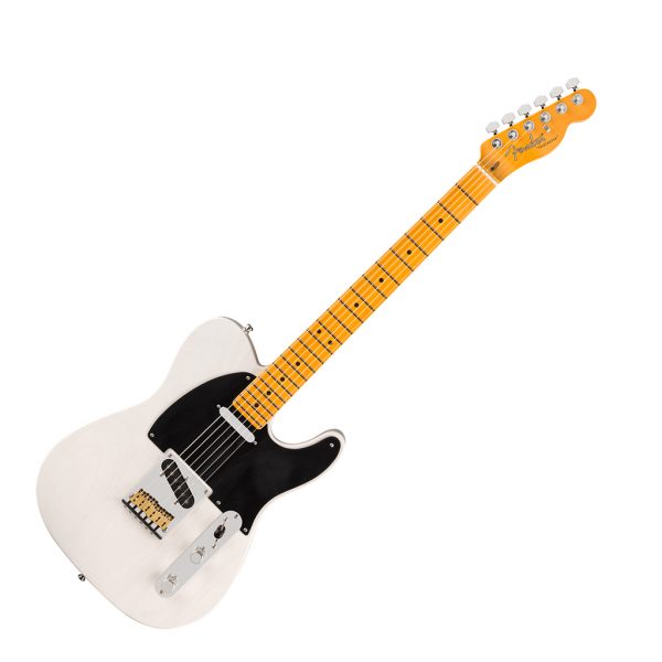 American Ultra Luxe Vintage '50s Telecaster®, Maple Fingerboard, White Blonde - Image 2