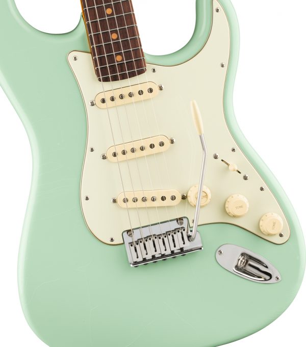 American Ultra Luxe Vintage '60s Stratocaster®, Rosewood Fingerboard, Surf Green - Image 4