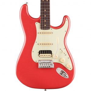 American Ultra Luxe Vintage '60s Stratocaster® HSS, Rosewood Fingerboard, Fiesta Red