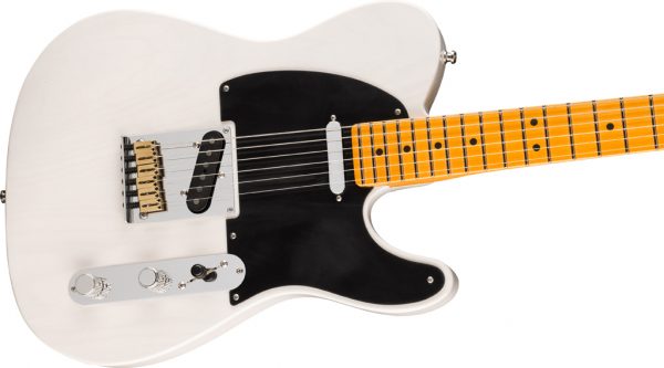 American Ultra Luxe Vintage '50s Telecaster®, Maple Fingerboard, White Blonde - Image 5