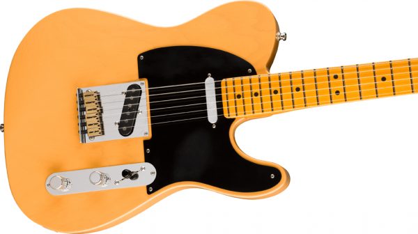 American Ultra Luxe Vintage '50s Telecaster®, Maple Fingerboard, Butterscotch Blonde - Image 5