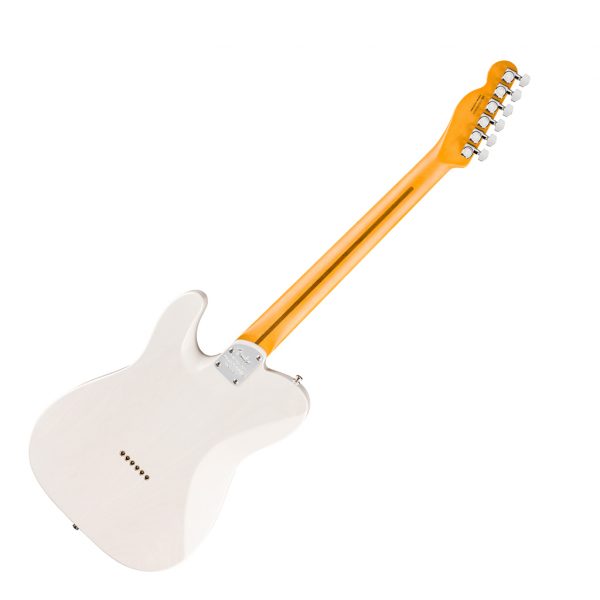 American Ultra Luxe Vintage '50s Telecaster®, Maple Fingerboard, White Blonde - Image 3
