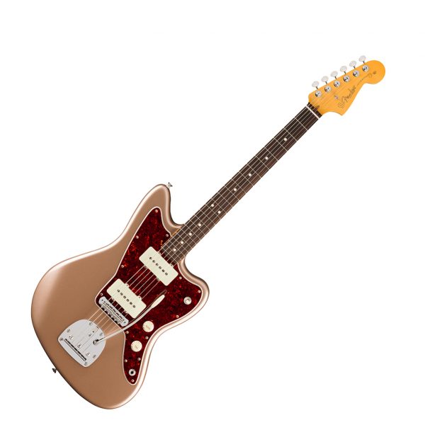 American Professional Classic Jazzmaster® Electric Guitar - Faded Firemist Gold - Image 2