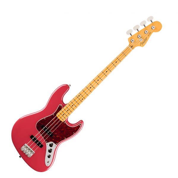 American Professional Classic Jazz Bass® Bass Guitar - Faded Dakota Red - Image 2