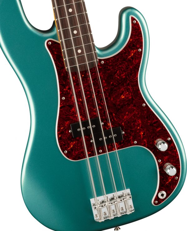 American Professional Classic Precision Bass® Bass Guitar - Faded Sherwood Green Metallic - Image 4