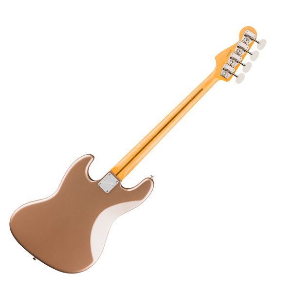American Professional Classic Jazz Bass® Bass Guitar - Faded Firemist Gold - Image 3