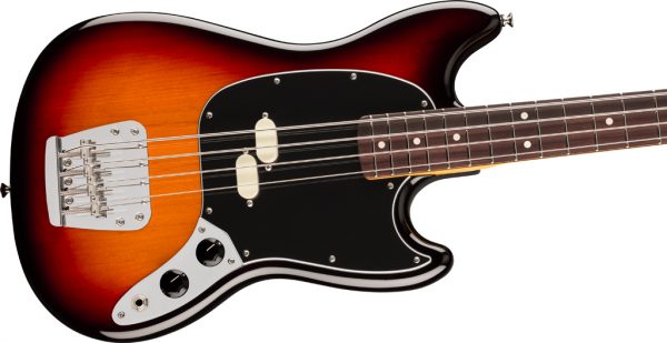 American Professional Classic Mustang Bass® Bass Guitar - 3-Color Sunburst - Image 5