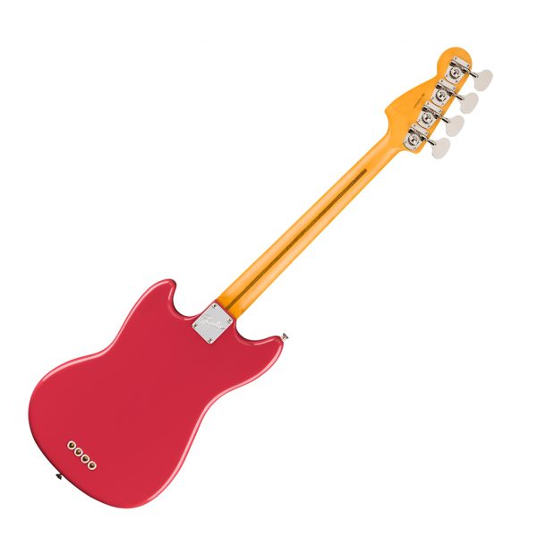 American Professional Classic Mustang Bass® Bass Guitar - Faded Dakota Red - Image 3
