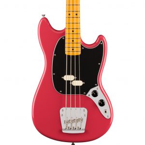American Professional Classic Mustang Bass® Bass Guitar - Faded Dakota Red