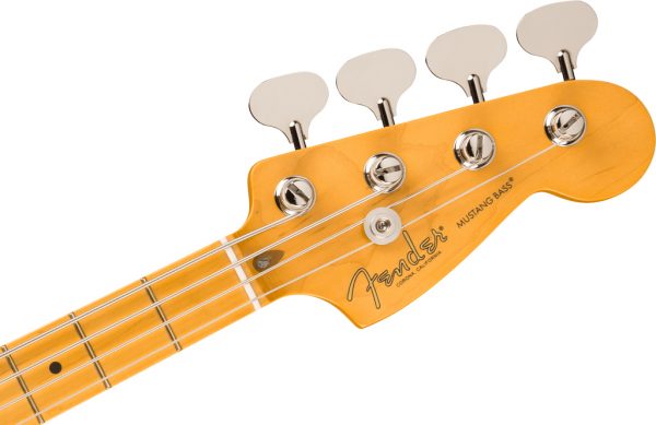 American Professional Classic Mustang Bass® Bass Guitar - Faded Dakota Red - Image 6