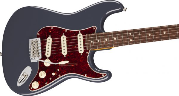 American Professional Classic Stratocaster® Electric Guitar - Faded Black - Image 5