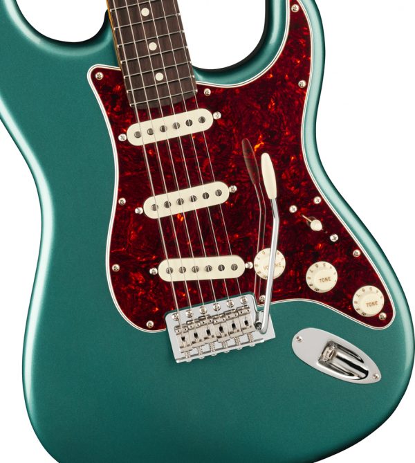 American Professional Classic Stratocaster® Electric Guitar - Faded Sherwood Green Metallic - Image 4