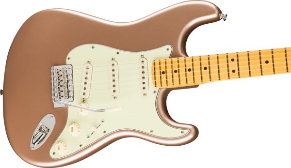 American Professional Classic Stratocaster® Electric Guitar - Faded Firemist Gold - Image 5