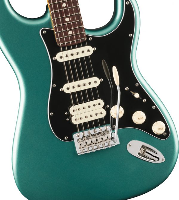 American Professional Classic Stratocaster® HSS Electric Guitar - Faded Sherwood Green Metallic - Image 4