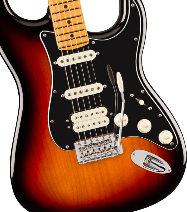 American Professional Classic Stratocaster® HSS Electric Guitar - 3-Color Sunburst - Image 4