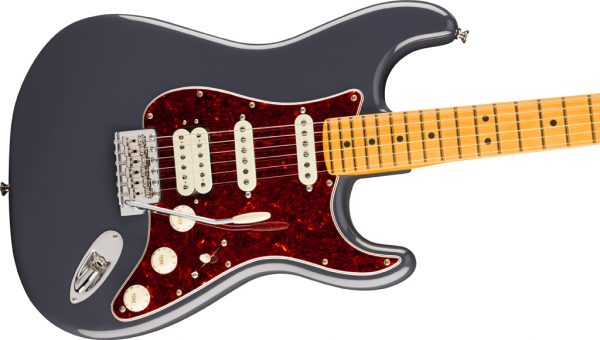 American Professional Classic Stratocaster® HSS Electric Guitar - Faded Black - Image 5