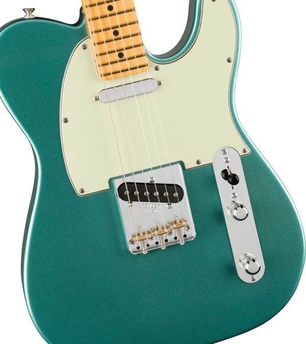 American Professional Classic Telecaster® Electric Guitar - Faded Sherwood Green Metallic - Image 4