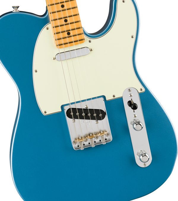 American Professional Classic Telecaster® Electric Guitar - Faded Lake Placid Blue - Image 4