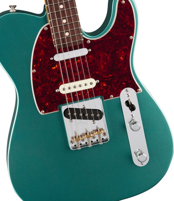 American Professional Classic Hotshot Telecaster® Electric Guitar - Faded Sherwood Green Metallic - Image 4
