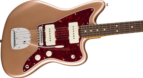 American Professional Classic Jazzmaster® Electric Guitar - Faded Firemist Gold - Image 5