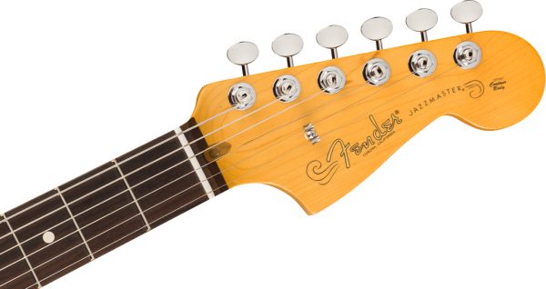 American Professional Classic Jazzmaster® Electric Guitar - Faded Firemist Gold - Image 6