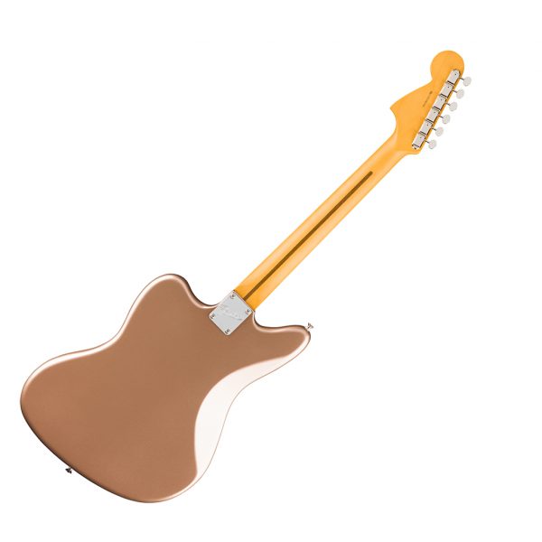 American Professional Classic Jaguar® Electric Guitar - Faded Firemist Gold - Image 3