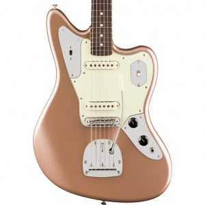 American Professional Classic Jaguar® Electric Guitar - Faded Firemist Gold