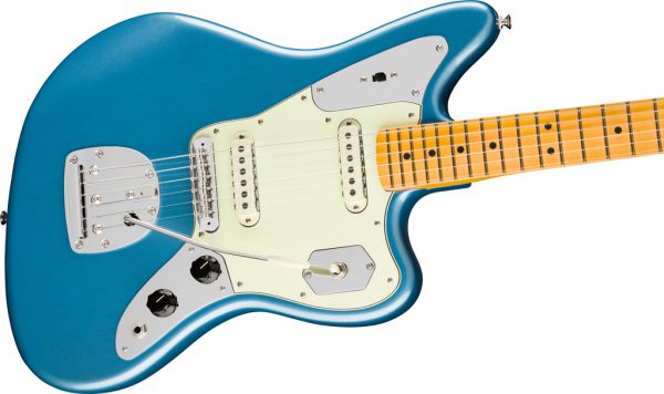 American Professional Classic Jaguar® Electric Guitar - Faded Lake Placid Blue - Image 5